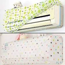 1 Ton Imported Dust And Waterproof AC Cover. ( Random Prints) - Image 2