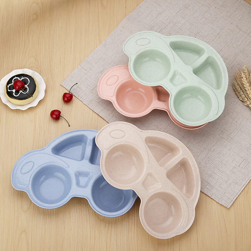 1 Pcs Car Shaped Plate For Kids - Image 2