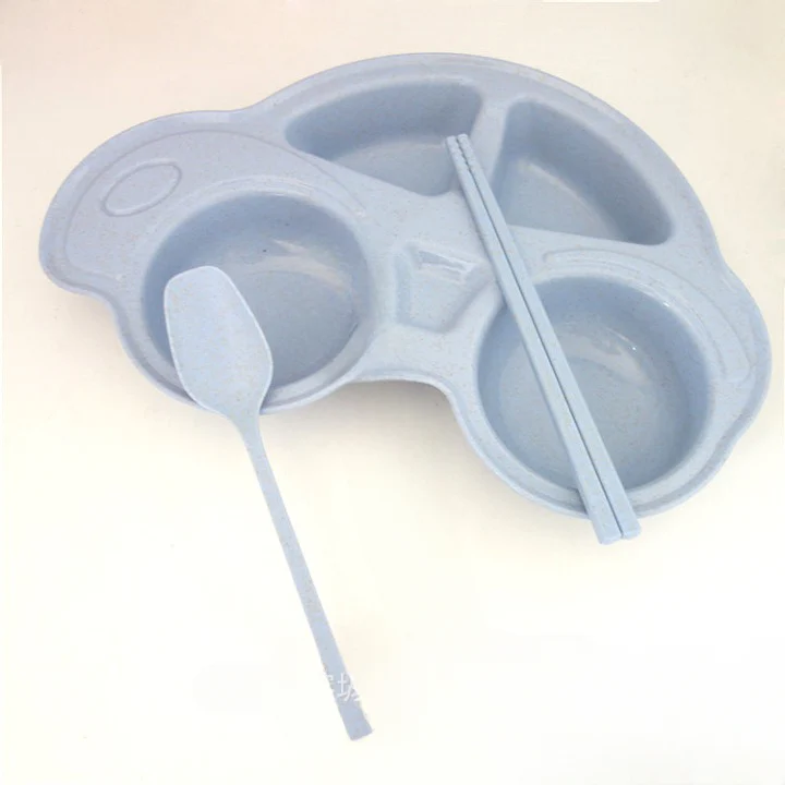 1 Pcs Car Shaped Plate For Kids - Image 3