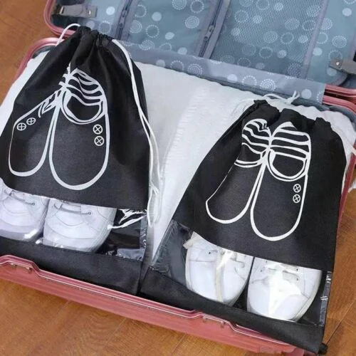 Printed Travel Shoe Pouch - Image 4