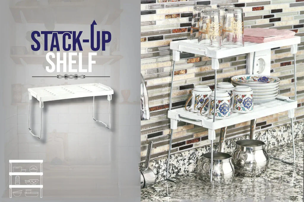 1 Pc Kitchen Stackable Shelf - Image 2