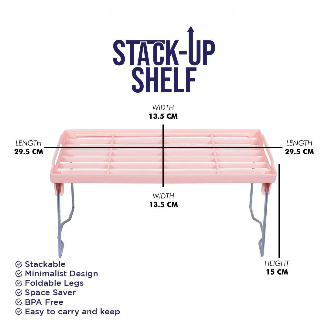 1 Pc Kitchen Stackable Shelf - Image 4