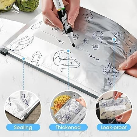 10PCs Aluminium Foil Sealed Bags - Image 5