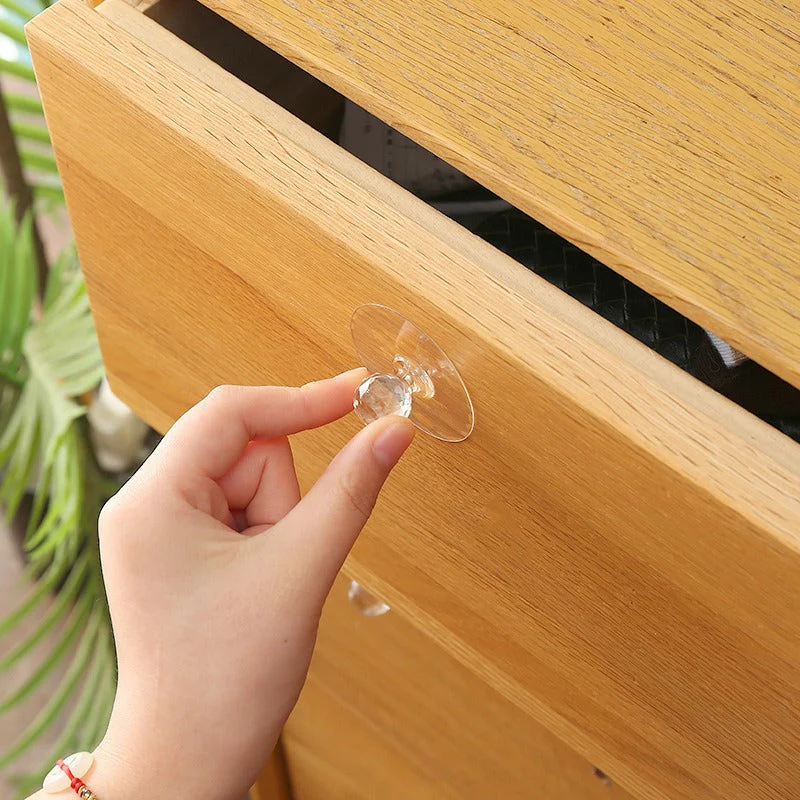 10Pcs Diamond Self Adhesive Wall Hook - Image 4