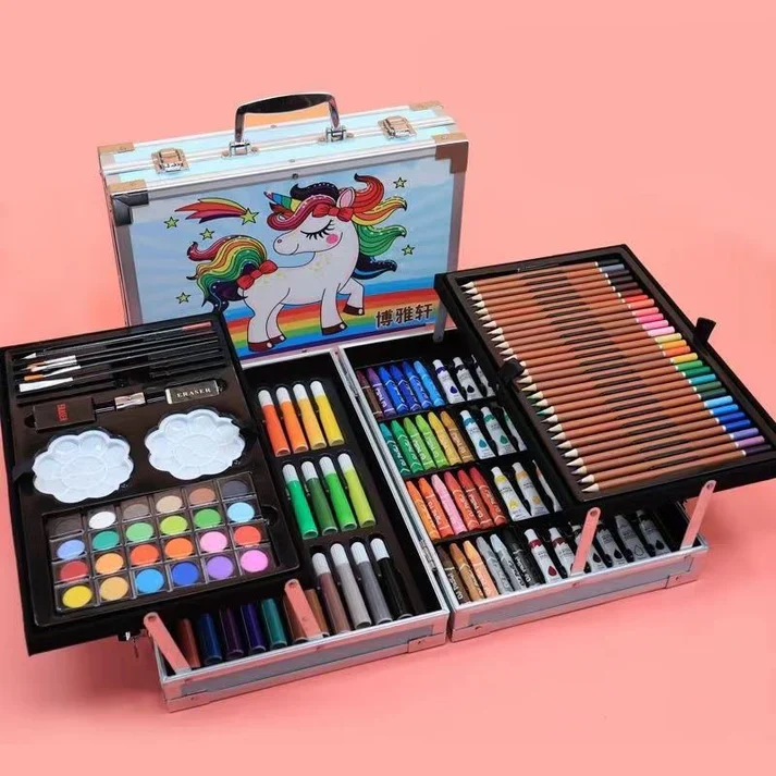 145 Pieces Briefcase Art Set