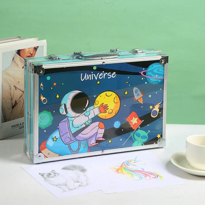 145 Pieces Briefcase Art Set - Image 2