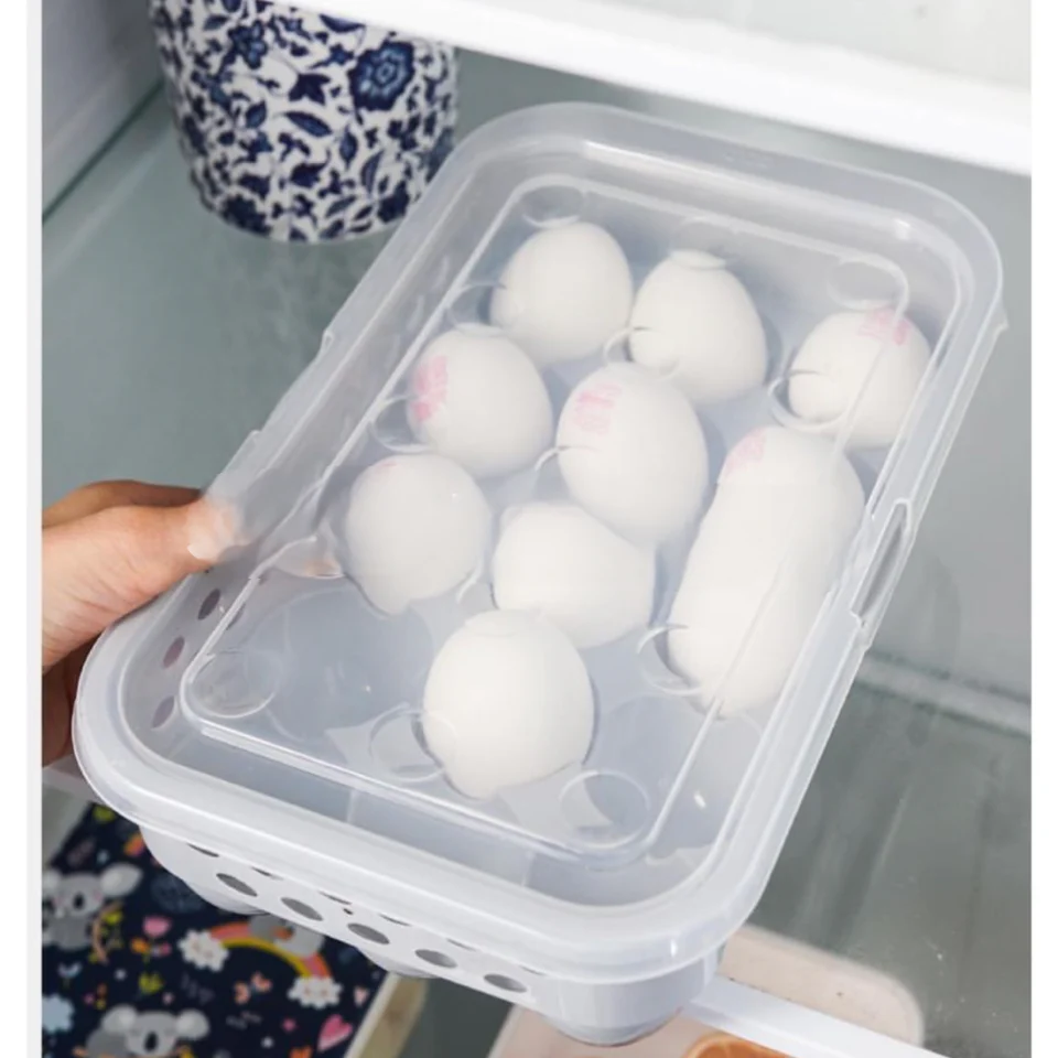 15 Slots Egg Tray With Lid - Image 3