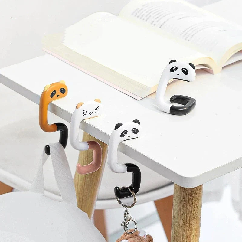 1Pc Cartoon Shape Portable Bag Hook - Image 3