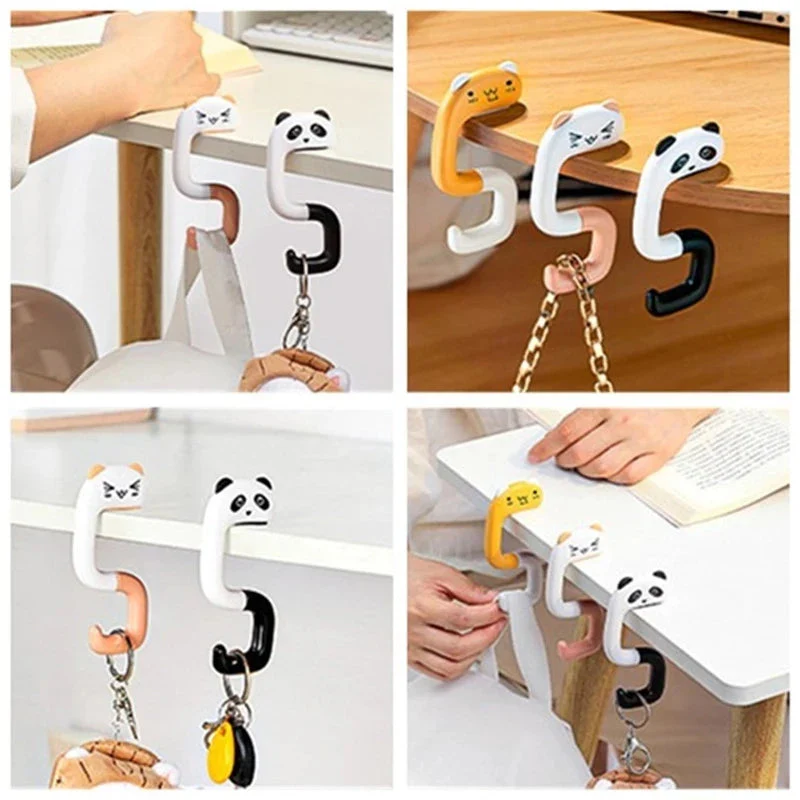 1Pc Cartoon Shape Portable Bag Hook - Image 6