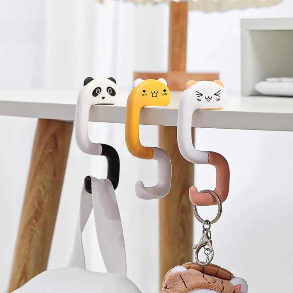 1Pc Cartoon Shape Portable Bag Hook - Image 7