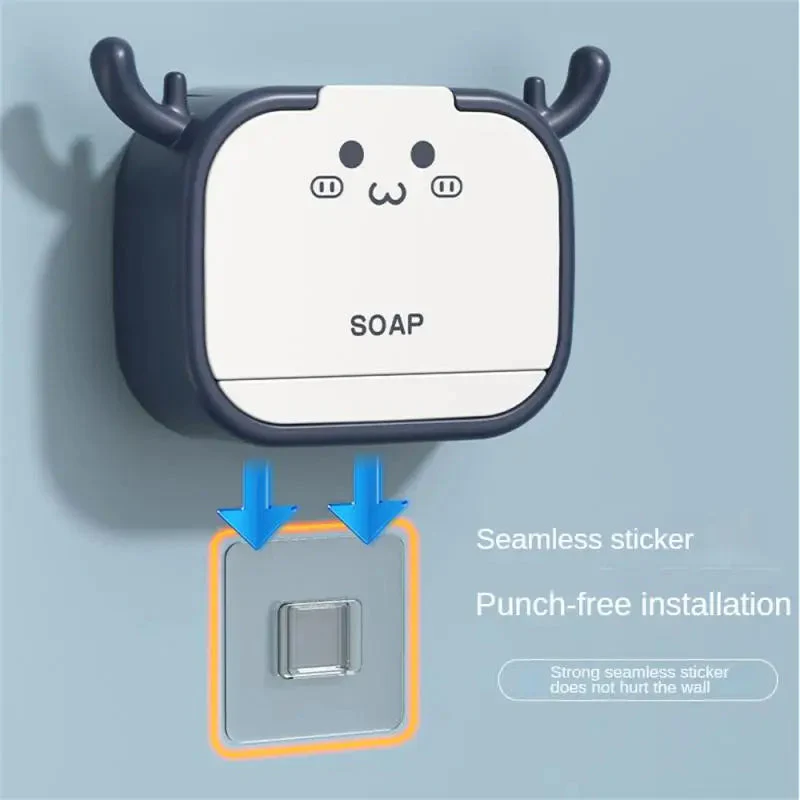 1Pc Wall Hanging Soap Holder - Image 4