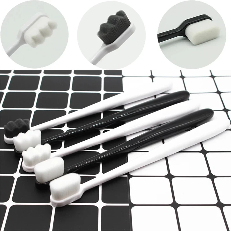 1Pcs Ultra-Fine Soft Toothbrush Million Nano Bristle Teeth Deep Cleaning ToothBrush. - Image 2