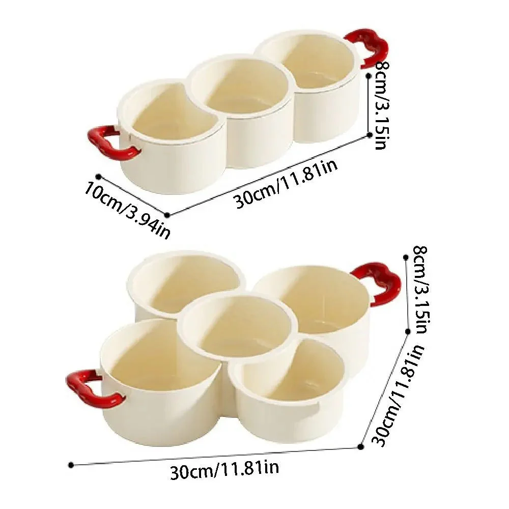 2 in 1 Creative Double Layer Storage Tray - Image 5