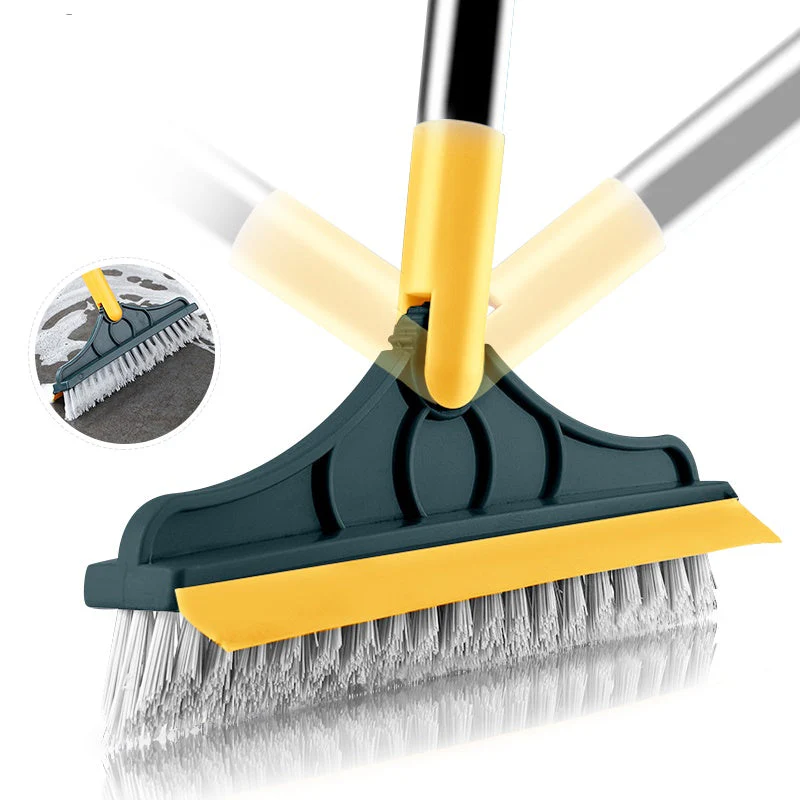 2 In 1 Floor Scrub Cleaning Brush With Removable Long Handle. - Image 2
