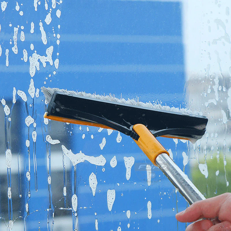 2 In 1 Floor Scrub Cleaning Brush With Removable Long Handle. - Image 4