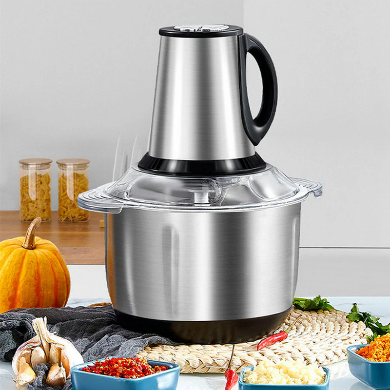 2-in-1 Food Processor & Electric Meat Grinder (3 Litre)