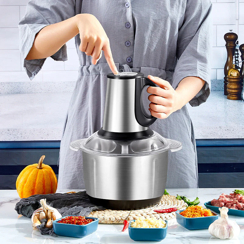 2-in-1 Food Processor & Electric Meat Grinder (3 Litre) - Image 2
