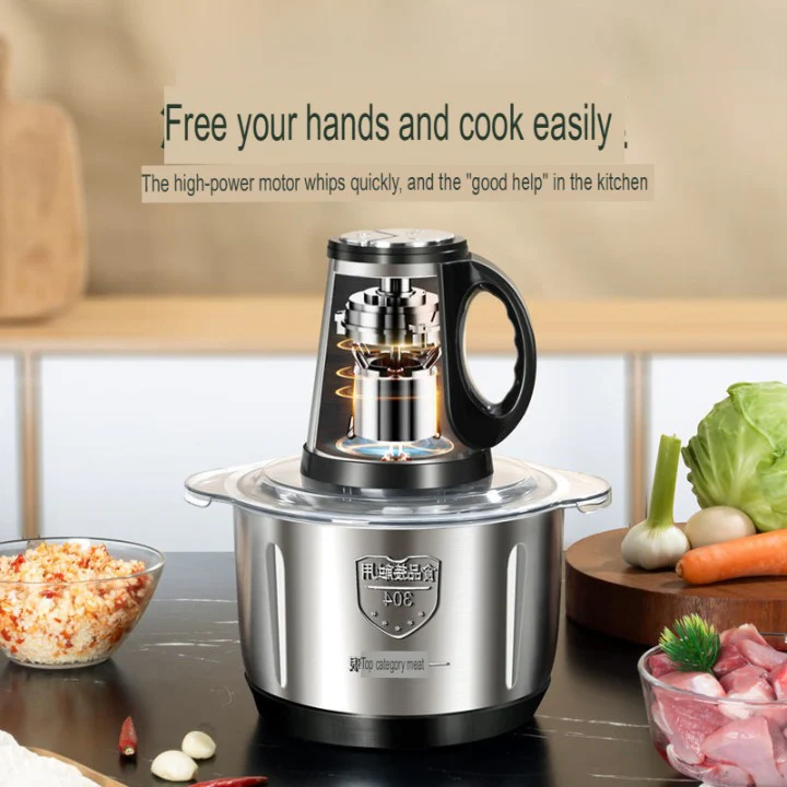 2-in-1 Food Processor & Electric Meat Grinder (3 Litre) - Image 5
