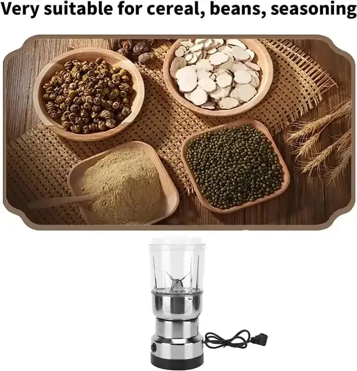 2-in-1 Multi-Function Electric Grinder & Juicer Blender - Image 4