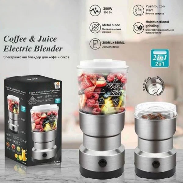 2-in-1 Multi-Function Electric Grinder & Juicer Blender - Image 7