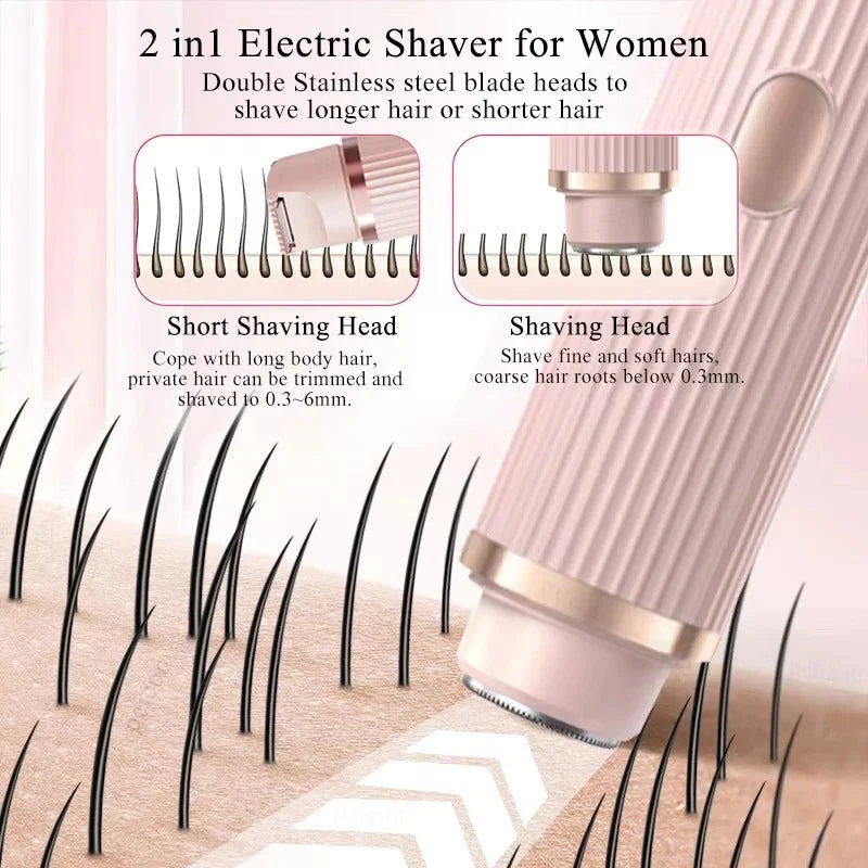 2 in 1 Rechargeable Double Head Hair Trimmer - Image 3