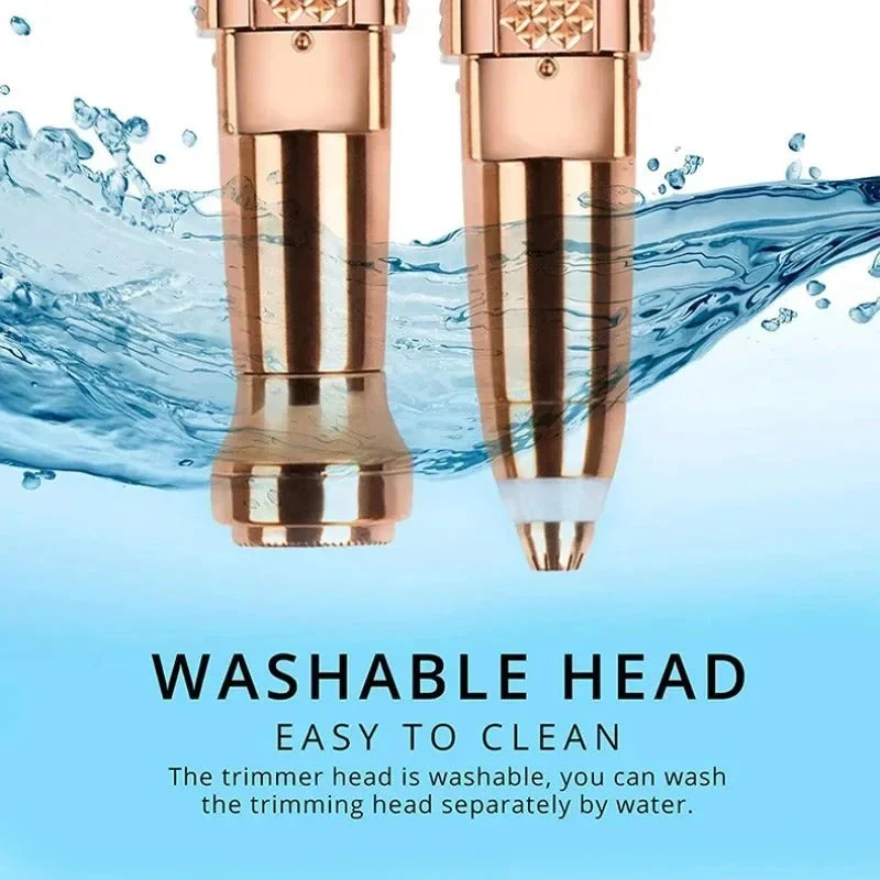 2 in 1 Rechargeable Facial Eyebrow Trimmer - Image 5