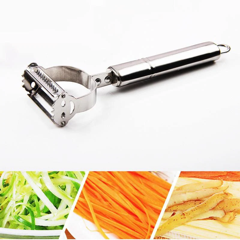 2 In 1 Stainless Steel Multifunction Peeler - Image 2