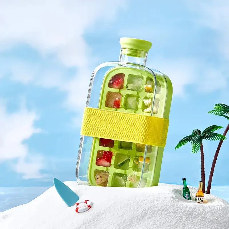 2-in-1 Water Bottle & Ice Mold - Image 5