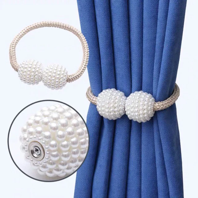 2 PCS Magnetic Curtain Buckle Magnetic Curtain Tiebacks - Image 4