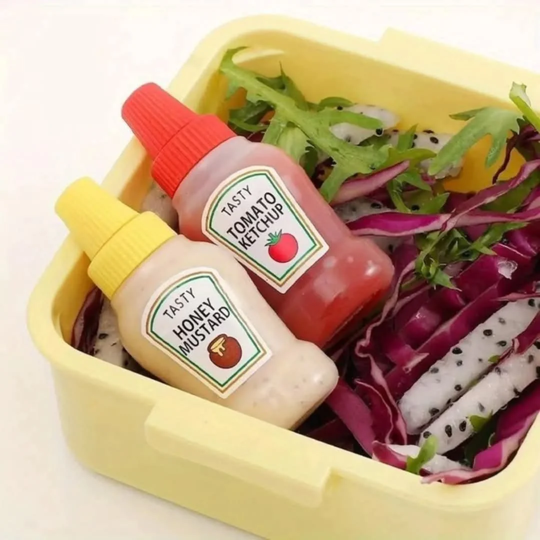 2 Pieces Mini Tomato Ketchup Bottle - Image 3