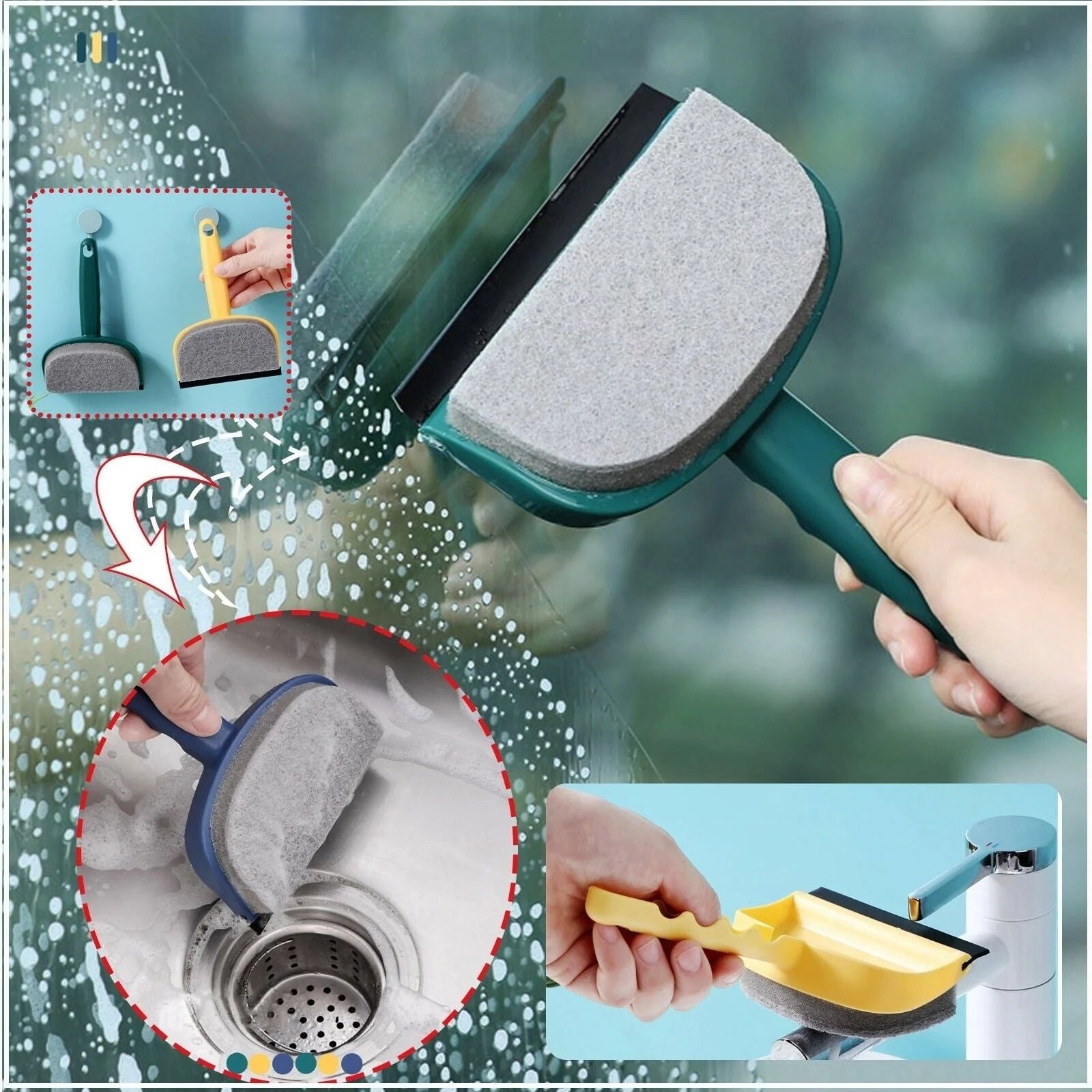 2 in 1 Multipurpose Cleaning Wiper - Image 2