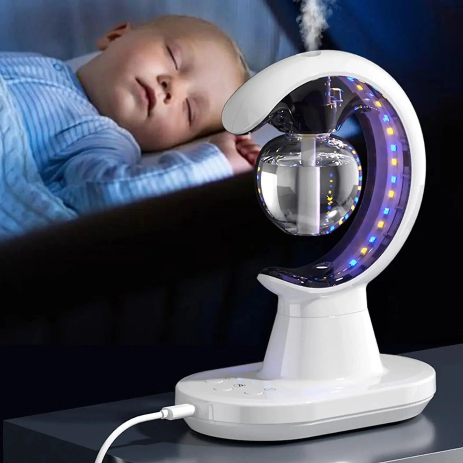 3-in-1 Anti Mosquito Repellent Humidifier Lamp - Image 4