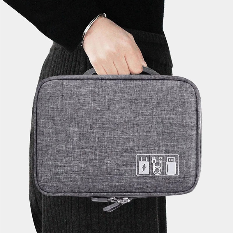 3 Layer Portable Waterproof Accessories Organzier - Image 2