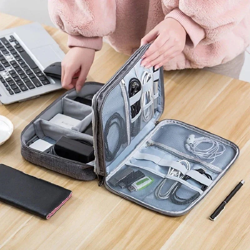 3 Layer Portable Waterproof Accessories Organzier - Image 4
