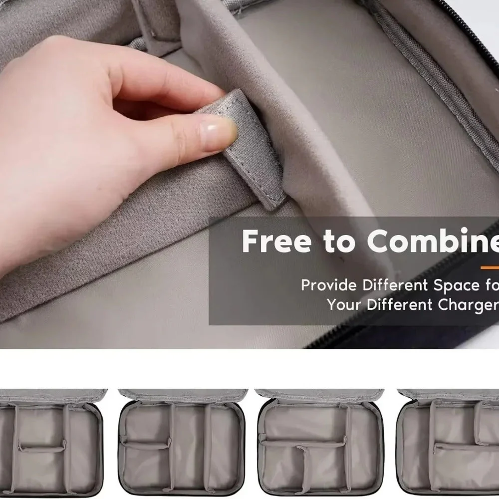 3 Layer Portable Waterproof Accessories Organzier - Image 6