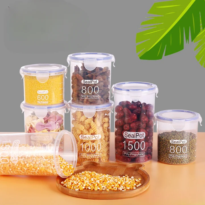 2 Pcs Airtight Food Jar 1000ml - Image 4