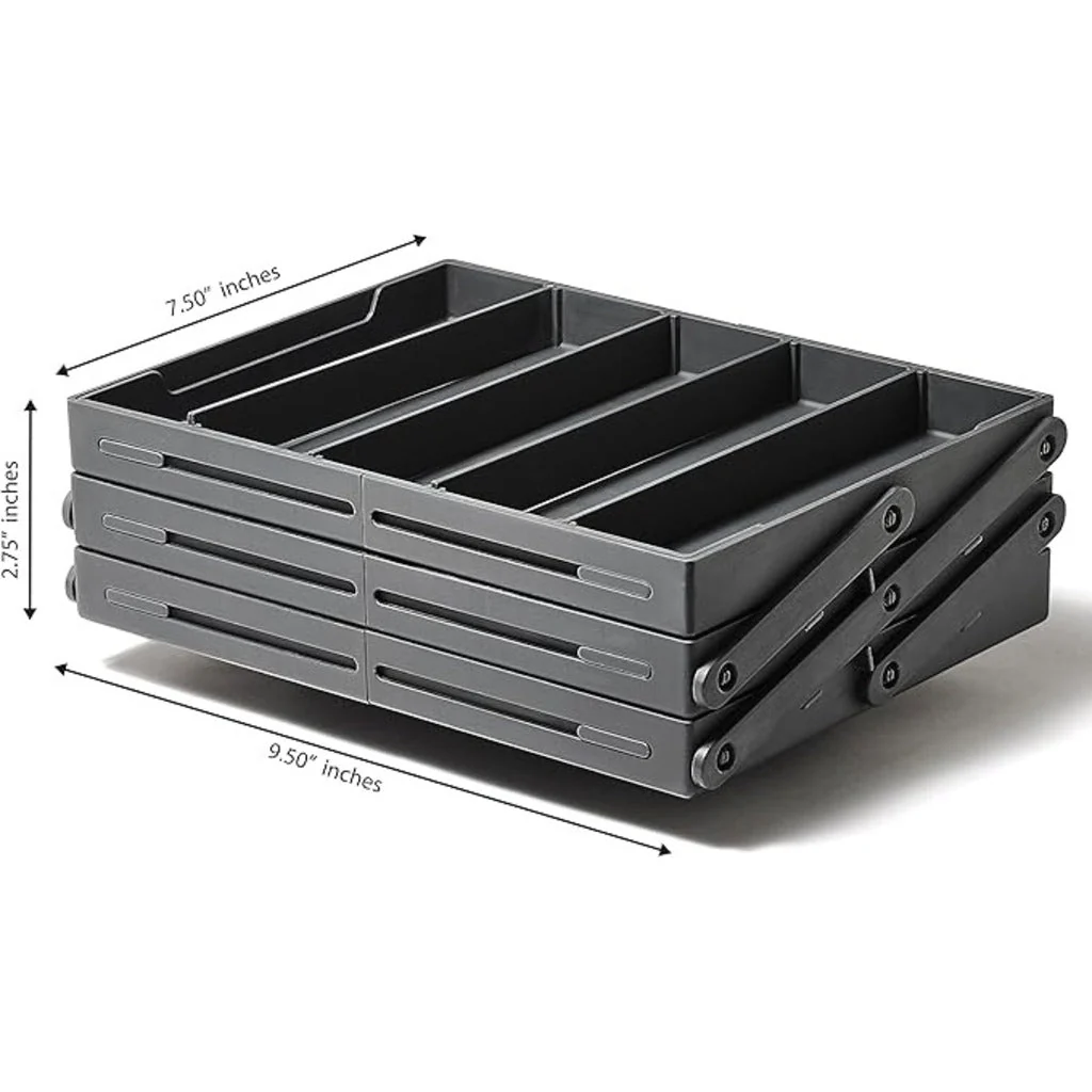 3-Tier Smart Drawer Organizer for Desk Storage - Image 6