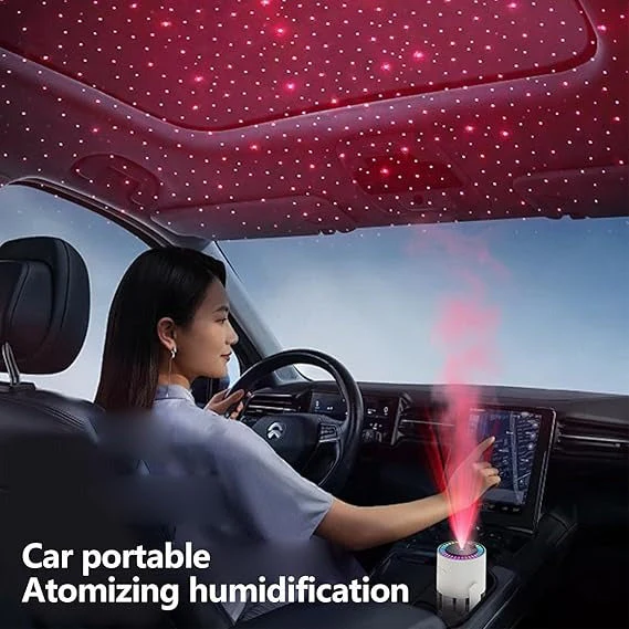 360 Rotatable Air Humidifier with Star Projector - Image 2
