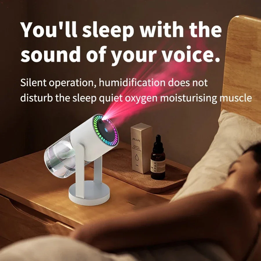 360 Rotatable Air Humidifier with Star Projector - Image 4