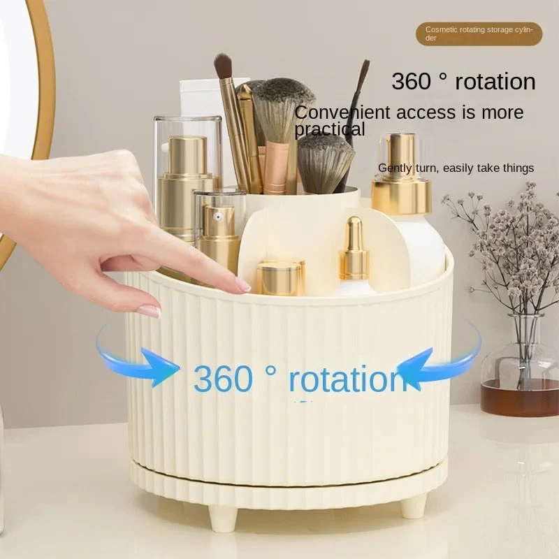 360 Rotating Desktop Cosmetic Storage Box - Image 3