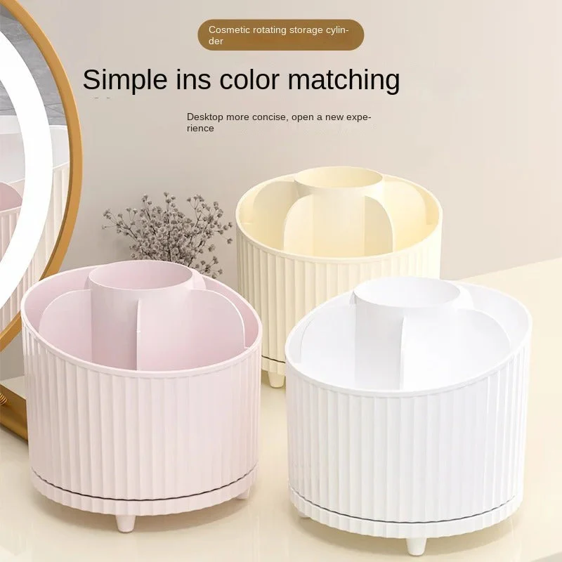 360 Rotating Desktop Cosmetic Storage Box - Image 4