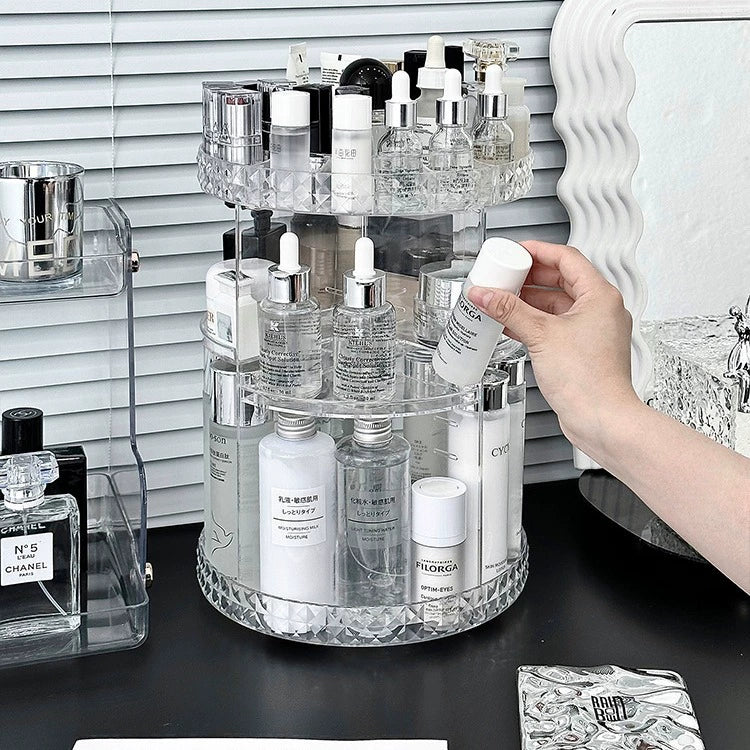 360° Rotating Makeup Organizer - Image 5