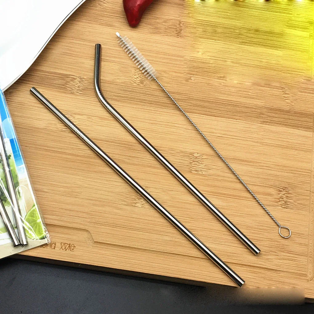 5Pc-Set Stainless Steel Reusable Straw - Image 7