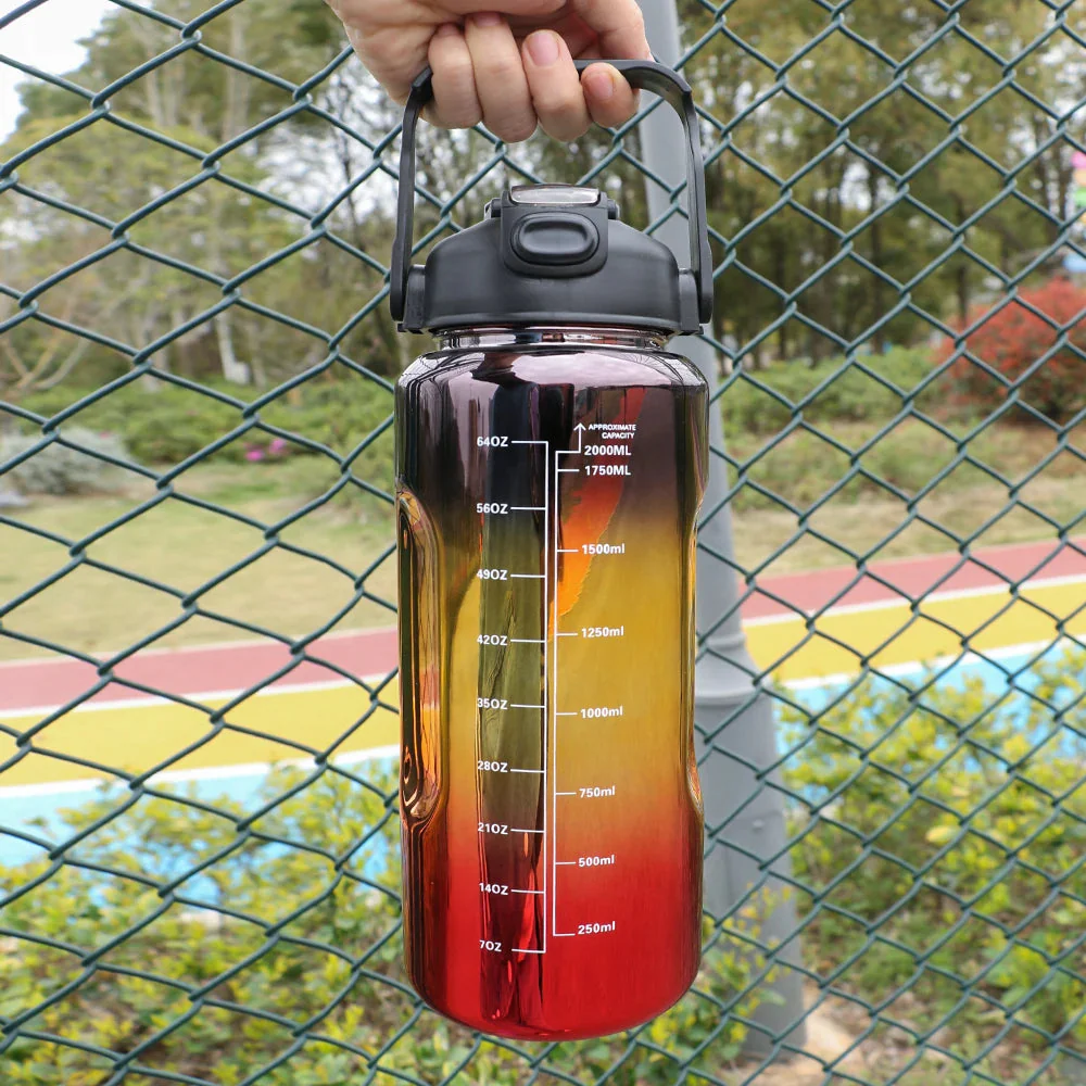 3Pcs Leakproof Water Bottle with Times - Image 6