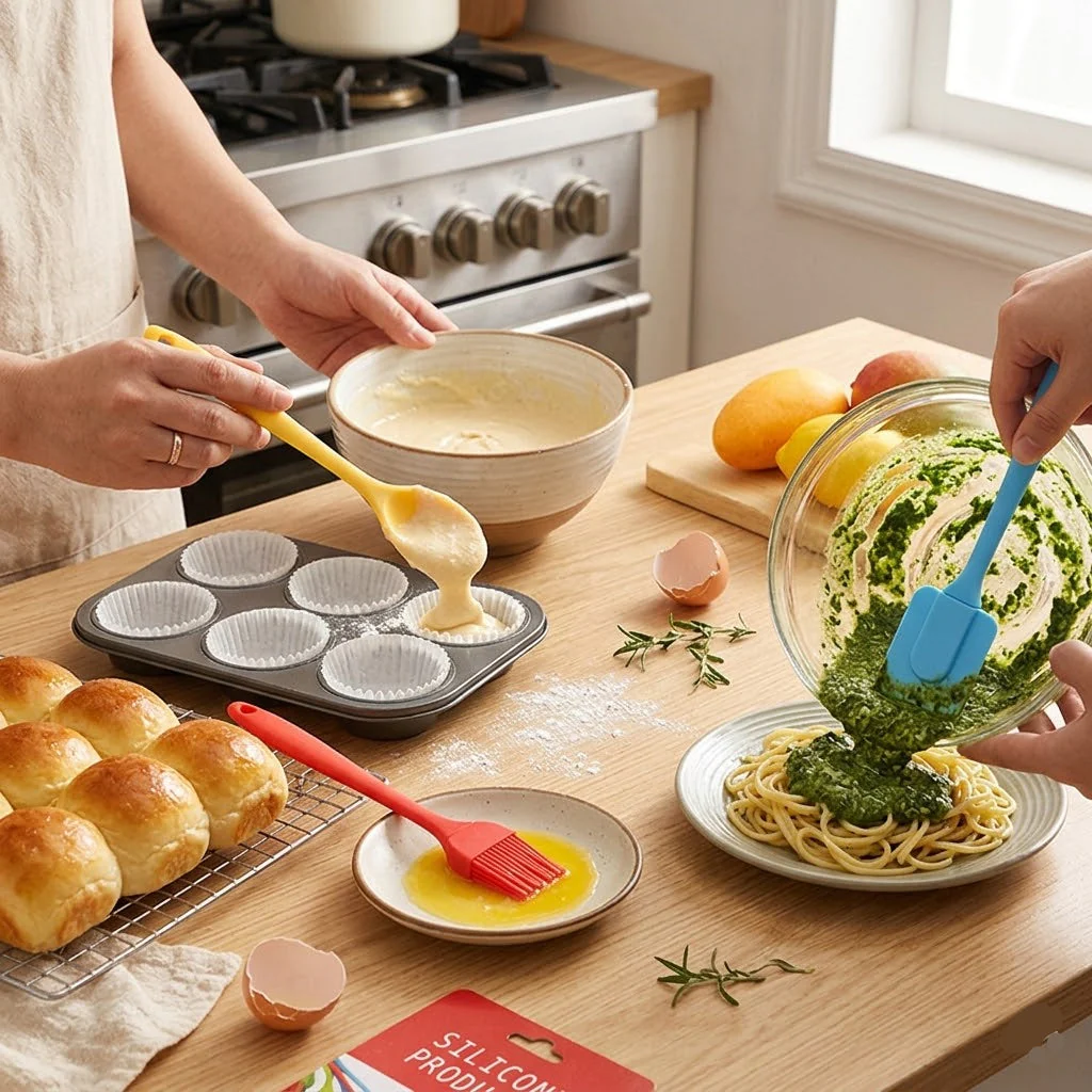 3PCs Silicone Kitchen Cooking Set - Image 2