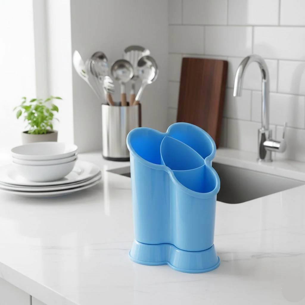 4 Grid KItchen Cutlery Organizer - Image 3