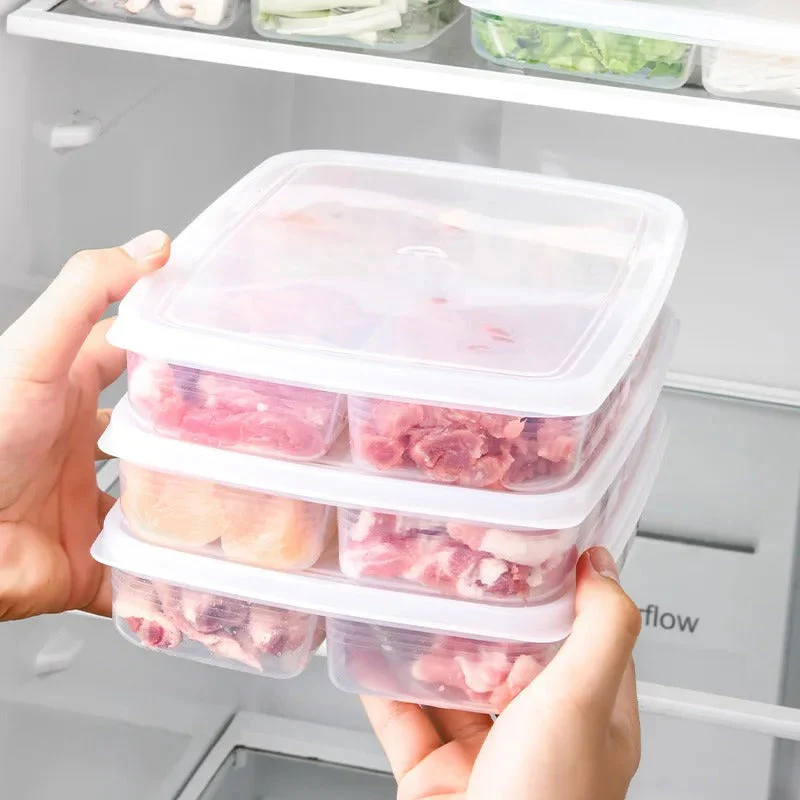 4 Grid Portable Food Storage Box - Image 2