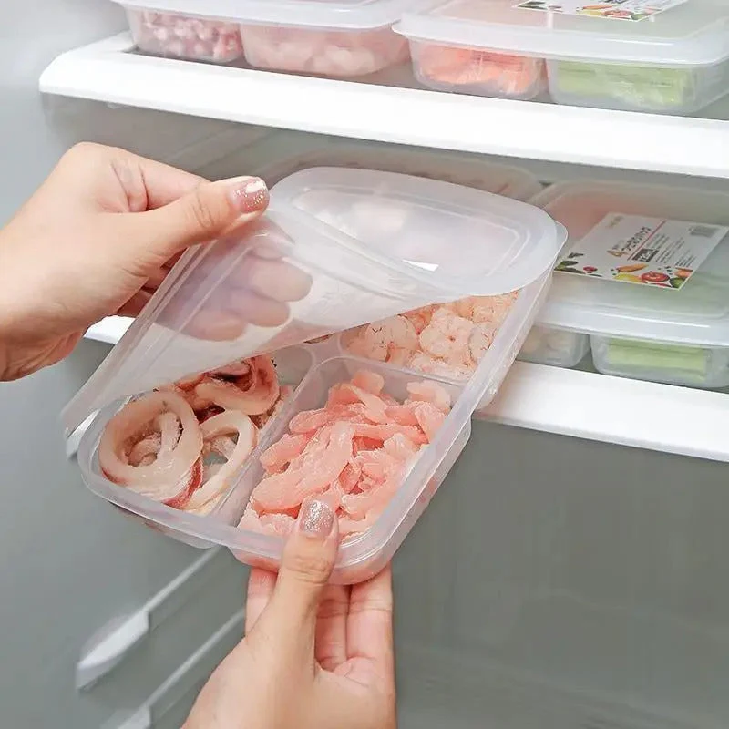 4 Grid Portable Food Storage Box - Image 3