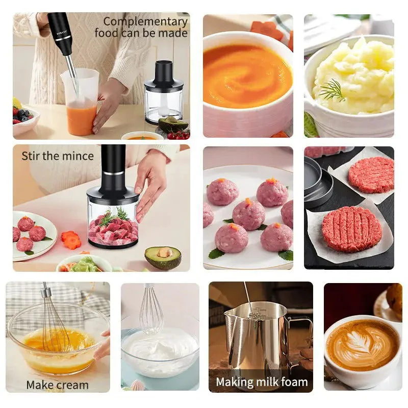 4-in-1 Stainless Steel Electric Blender - Image 6