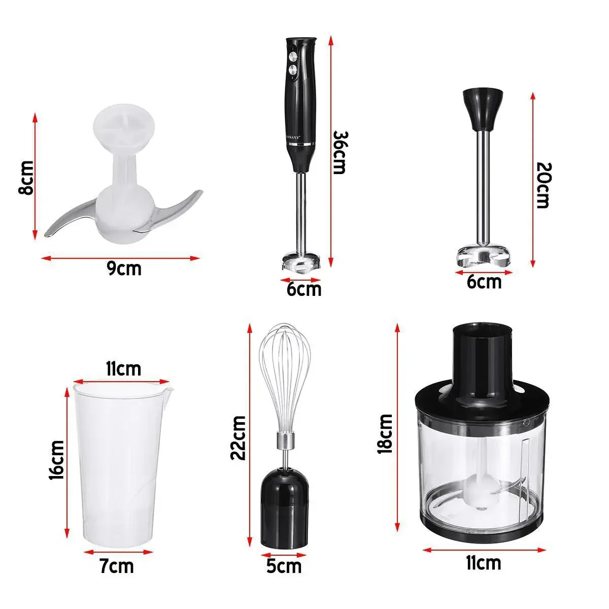 4-in-1 Stainless Steel Electric Blender - Image 7
